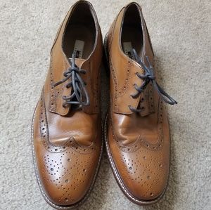 Joseph Abboud Size 10 Brown Dress Shoes
